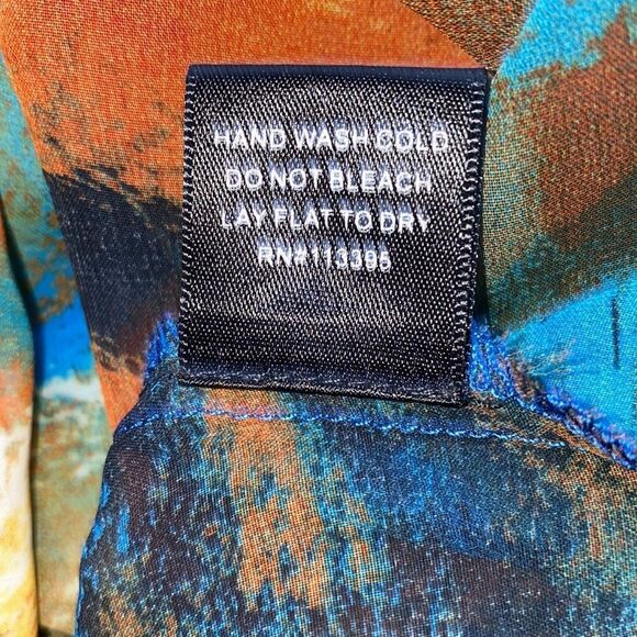 ARK & CO Sheer Dolman Sleeve Top-S - Picture 6 of 7